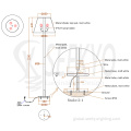 Customized Floor Lamp Custom White Large Shade Table Lamp Floor Lamp Supplier